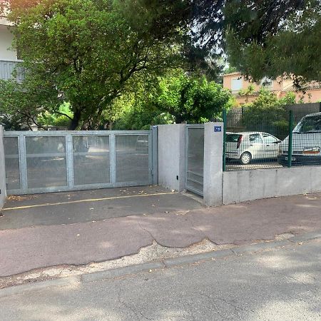 Appartement en résidence climatisé avec parking Montpellier Exterior foto