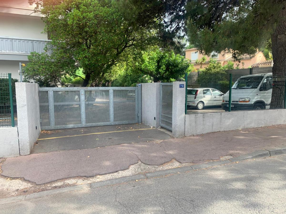 Appartement en résidence climatisé avec parking Montpellier Exterior foto